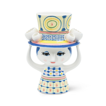 Vase - Lady with hat - 20,5 cm