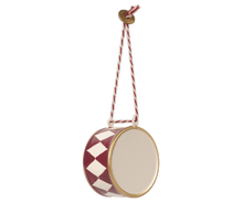 Maileg - Ophæng - Metal - Tromme - Rød - Stor