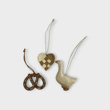 XO Handcraft - Ophæng - Sæt - Hjerte, kringle og gås