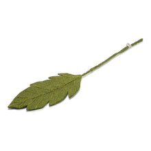Gry & Sif - Filtblomst - Blad - Stor - Lysegrøn