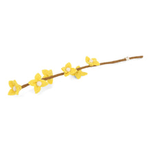 Gry & Sif - Filtblomst - Forsythia - Lysegul