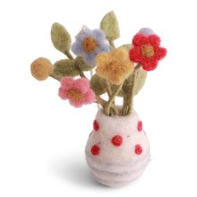 Gry&Sif - Ophæng - Vase med prikker, striber og blomster