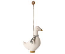 Maileg - Ophæng - Stof - Gås - Blå sløjfe