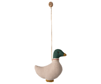 Maileg - Ophæng - Stof - And - Grøn