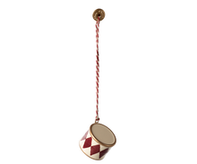 Maileg - Ophæng - Metal - Tromme - Rød - Lille