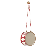 Maileg - Ophæng - Metal - Tromme - Rød - Stor