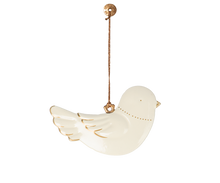 Maileg - Ophæng - Metal - Fugl - Creme/guld