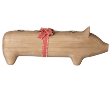 FORUDBESTILLING - Maileg - Lysestage - Advent - Træ - Gris - Natur - Stor
