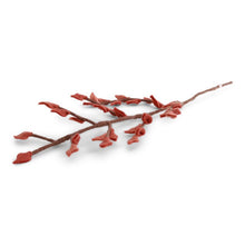 Gry & Sif - Filtblomst - Gren med orange blade