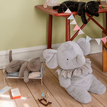 Maileg - Safari Friends - Elefant - Plush - Stor - Grå