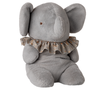 Maileg - Safari Friends - Elefant - Plush - Stor - Grå