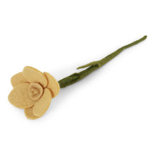 Gry&Sif - Filtblomst -  Påskelilje - Gul - Stor