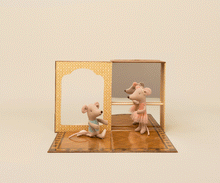 Maileg - Balletmus i dansestudie (inkl. 2 mus)