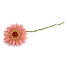 Gry & Sif - Filtblomst - Gerbera - Lyserød