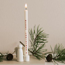 Ib Laursen - Kertelys - Ø 1,3 cm - Mønstret - Merry Christmas
