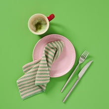 Ib Laursen - Karklud - Smalle striber - Grøn/lyserød