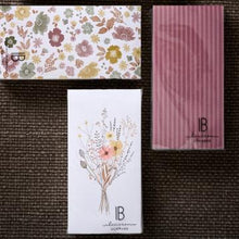 Ib Laursen - Serviet - Gammelrosa striber