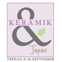 Billet - Keramik & Tapas - fredag 18.09.2026