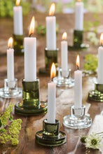 Ib Laursen - Lysestage - Glas - Grøn - Stor