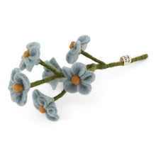 Gry&Sif - Filtblomst - Forglemmigej - Blå