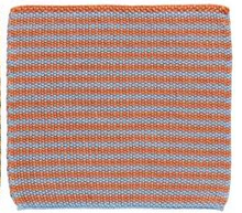 Ib Laursen - Karklud - Smalle striber - Orange/lyseblå